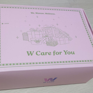 올리브영 W Care care for you 여성용품 선물세트 이미지