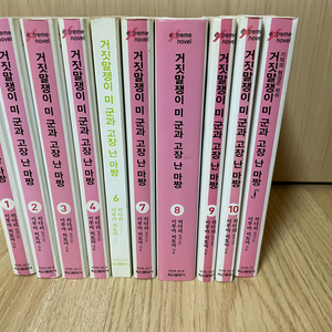 거짓말쟁이 미 군과 고장 난 마짱 총10권 팜 라이트노벨