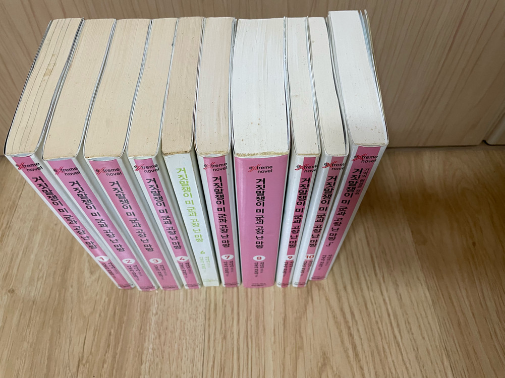 거짓말쟁이 미 군과 고장 난 마짱 총10권 팜 라이트노벨--1