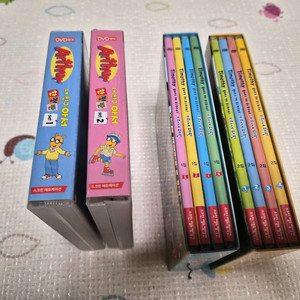 티모시네 유치원 1,2집 + 아서 1,2,3집(한정판) DVD