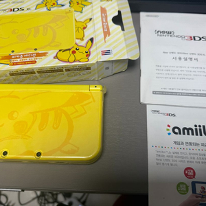 닌텐도 뉴 3ds xl 피카츄 에디션 이미지