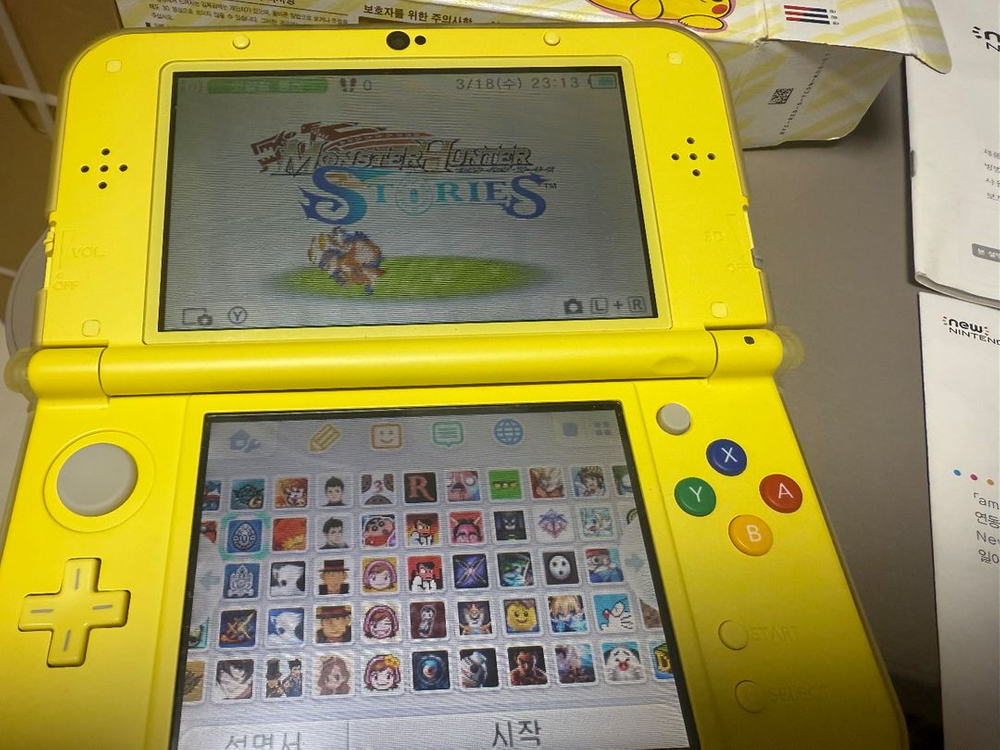 닌텐도 뉴 3ds xl 피카츄 에디션 이미지