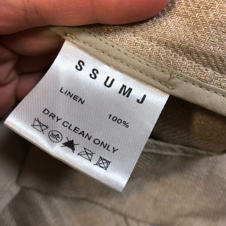 썸제이 린넨100% 자켓 페미닌 출근룩 하객룩 베이지--3