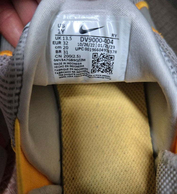 나이키 그레이 운동화 200 +다이나모고 그레이 퍼플 200 2켤레일괄--4