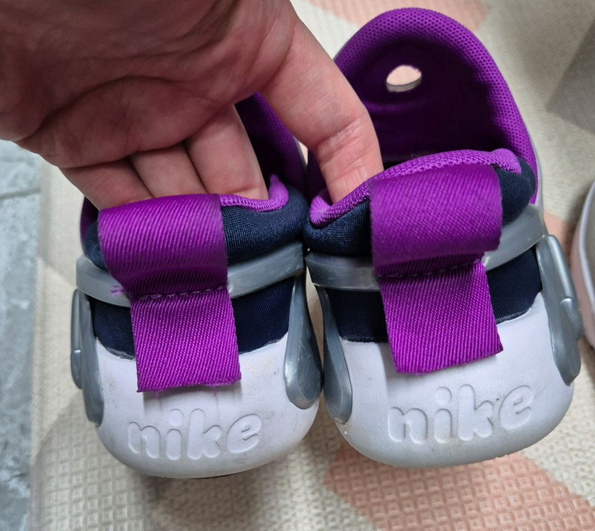 나이키 그레이 운동화 200 +다이나모고 그레이 퍼플 200 2켤레일괄--6