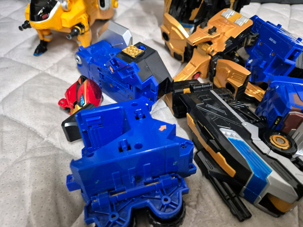 파워레인저 고버스터즈 벌크 파츠--1