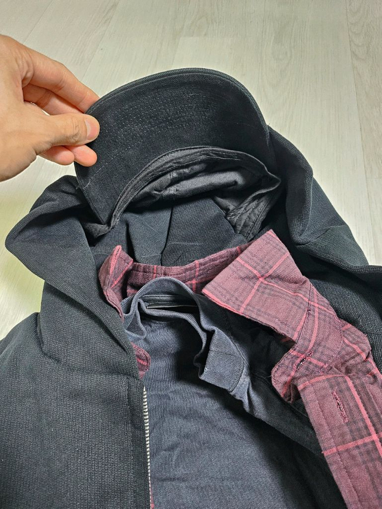 진기 / 발렌시아가 4ni1 후드 / 1--1