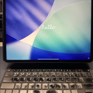 아이패드 프로 12.9 5세대(m1) 256 + 정품 매직키보드 이미지