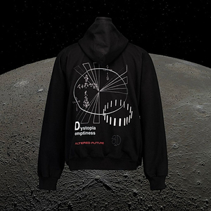 1회착 우체국 택포가격 얼터드퓨처 후드집업 MUF GPZHD02 블랙 2