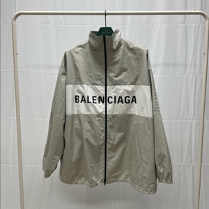 [N/백화점판] 발렌시아가 포플린 바람막이 자켓 [xs]