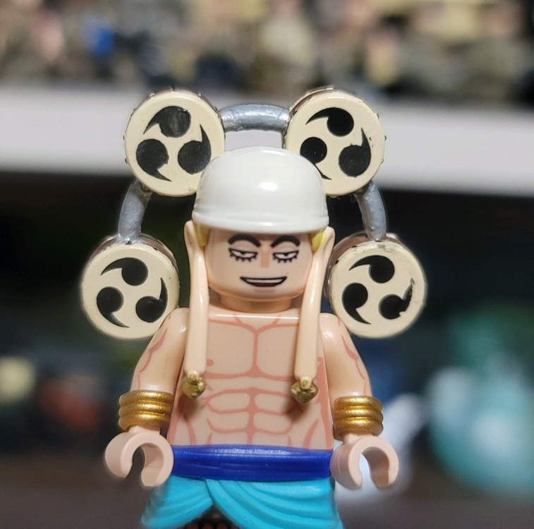 레고 커스텀 미니피규어 원피스 크파 에넬 팝니다. 이미지