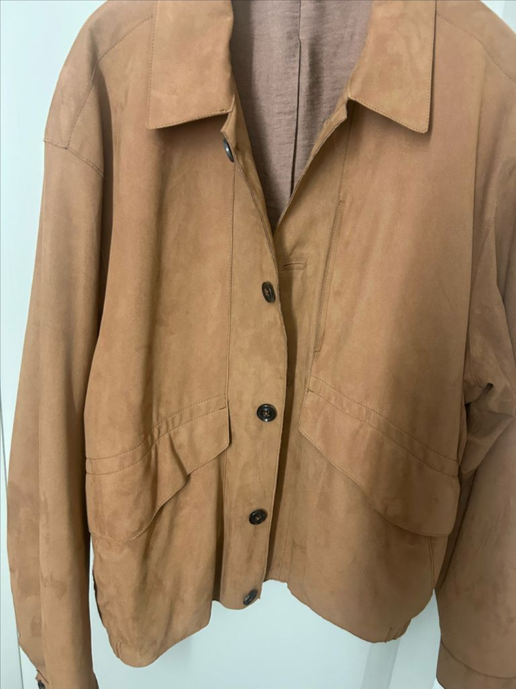 타임옴므 스웨이드 플랩 자켓 이미지