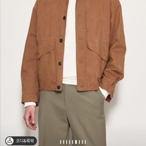 타임옴므 스웨이드 플랩 자켓 이미지