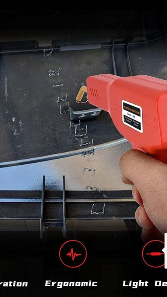 플라스틱 인두 용접기 범퍼 수리 자동차 핫 스테이플러 이미지