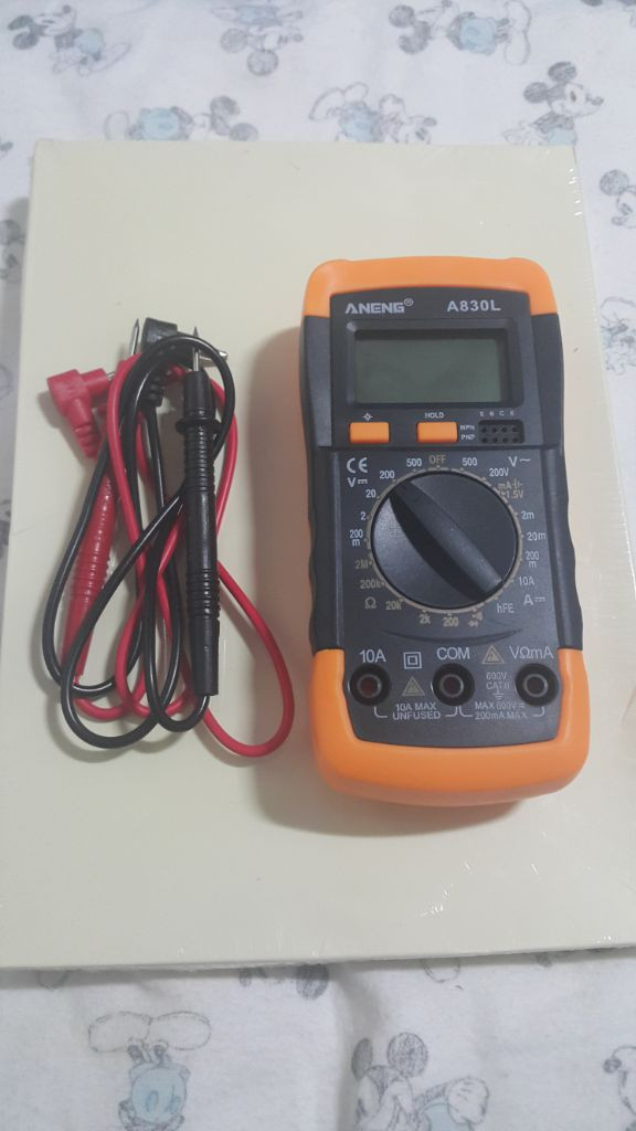 테스터기 AC DC 볼트 V 배터리 단선 측정 멀티미터 이미지