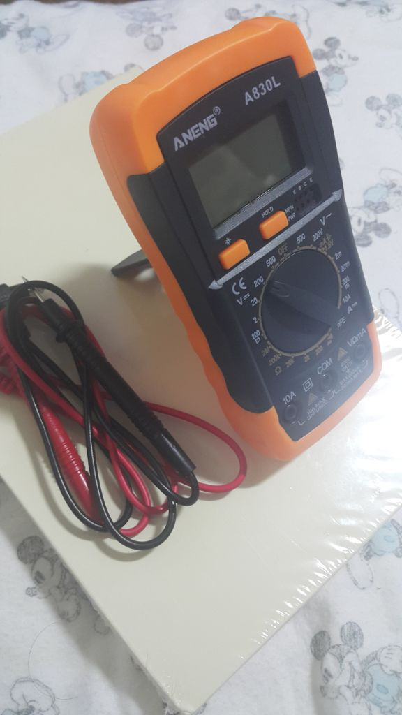 테스터기 AC DC 볼트 V 배터리 단선 측정 멀티미터 이미지