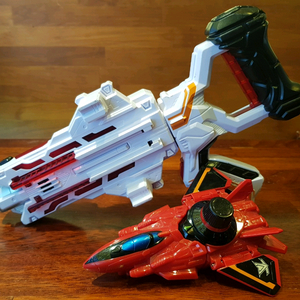 파워레인저 루팡포스 VS 페트롤포스 전대 페트렌쟈 루팡렌쟈 DX 다이얼 파이터 비클