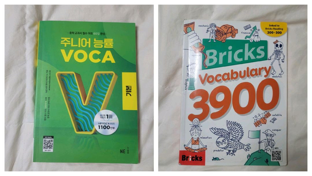 2권일괄)주니어 능률 VOCA(기본),Bricks Vocabulary 3900--0
