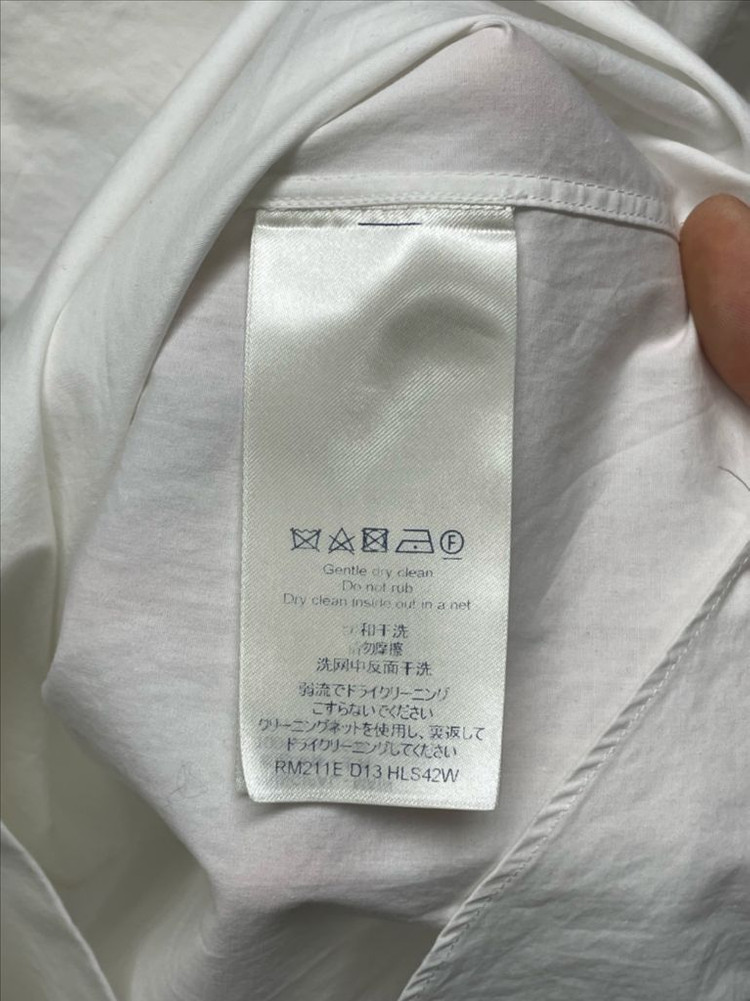 루이비통 워터컬러 프린티드 쇼트 슬리브드 코튼 셔츠 [m] 이미지