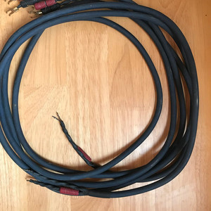 오디오퀘스트 타입 4 스피커 케이블 와이어 3m