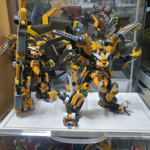 반다이 HG 슈퍼로봇대전OG 건레온 일반,마그나모드 도색 완성작 2종류 일괄