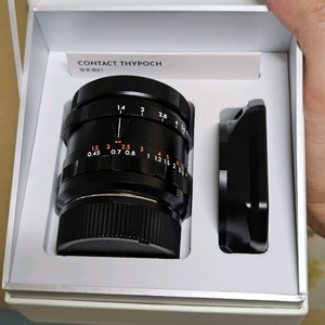 타이포크 시메라 50mm f1.4 라이카 m마운트 렌즈 블랙 이미지