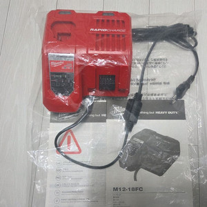 밀워키 충전기 M12-18FC 듀얼충전기 m18 dfc