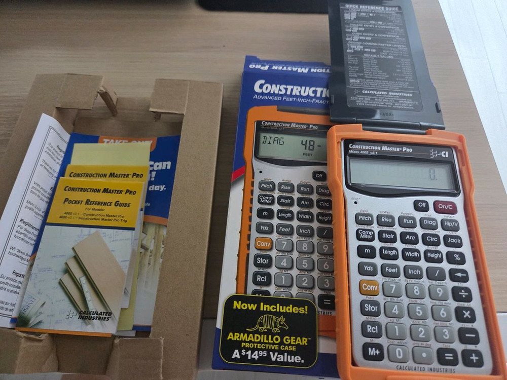 Construction 목공용계산기 목조주택 계산기 목공계산기 빌더계산기--0