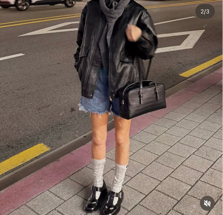 라츠유 아루드 가죽자켓 이미지