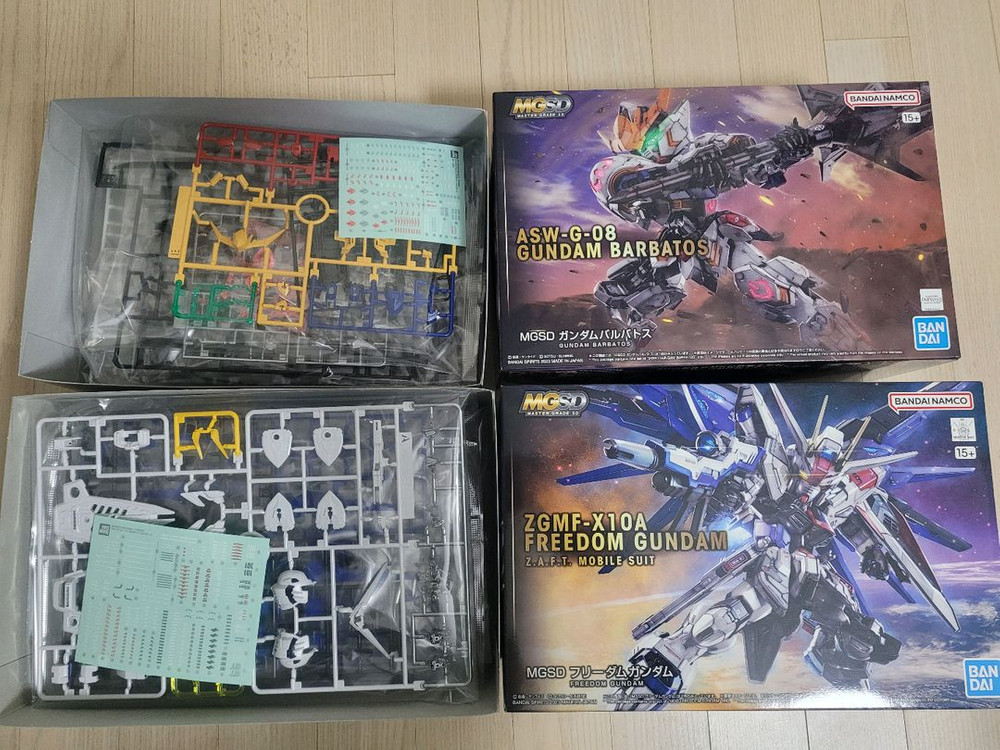 반다이 MGSD 발바토스 + 프리덤 이미지