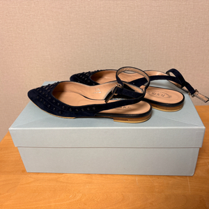 Tods 토즈 슬링백 플랫 슈즈