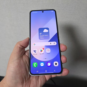 갤럭시 Z플립6 블루 256기가 액정새상품 팝니다 이미지