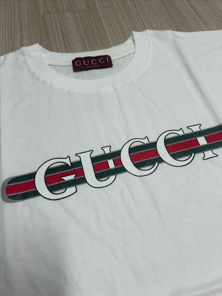 [새상품] 구찌 프린트 로고 반팔 티셔츠 이미지