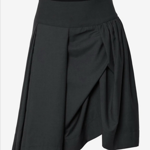 새상품)플레어업 Asymmetrical Draped Midi skirt 드레이프 스커트 이미지