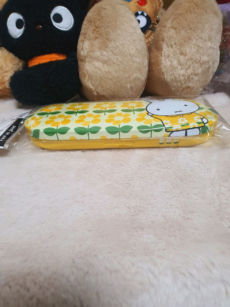 미개봉 고전 희귀 미피 틴 필통 펜 연필 케이스 파우치 빈티지 토끼 고전문구 고전완구 팬시 학용품 필기구 다꾸 이미지