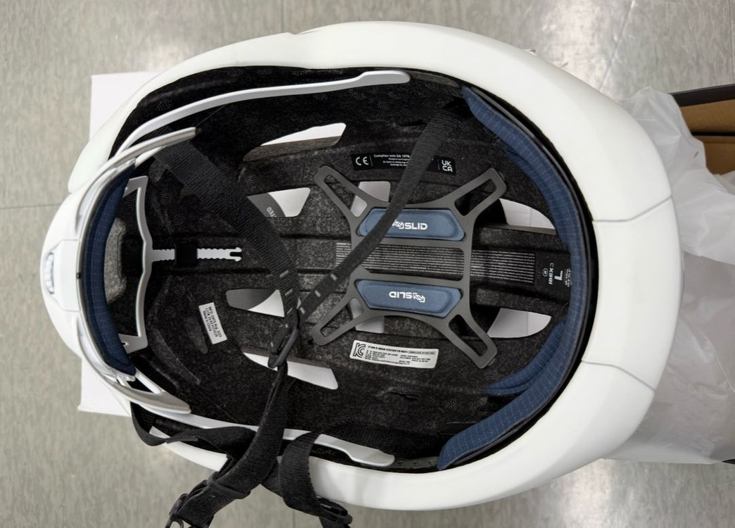 홍진 아이벡스3 헬멧 화이트 L사이즈--1