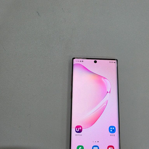 갤럭시 노트10핑크 무잔상 정상공기기 이미지