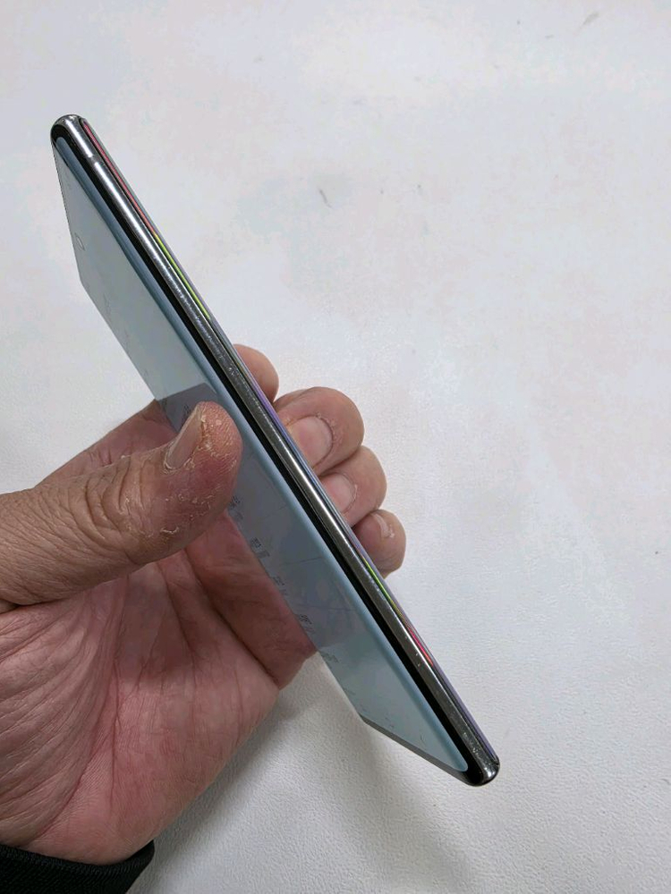 갤럭시 노트10실버 무잔상 이미지