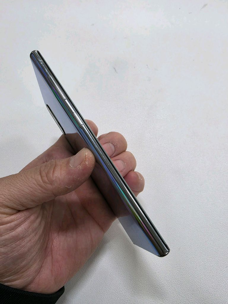 갤럭시 노트10실버 무잔상 이미지