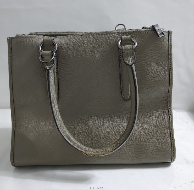 코치(COACH)그레인 레더 캐리올(Crossgrain Leather Carryall)핸드백 토트백 정장백 이미지