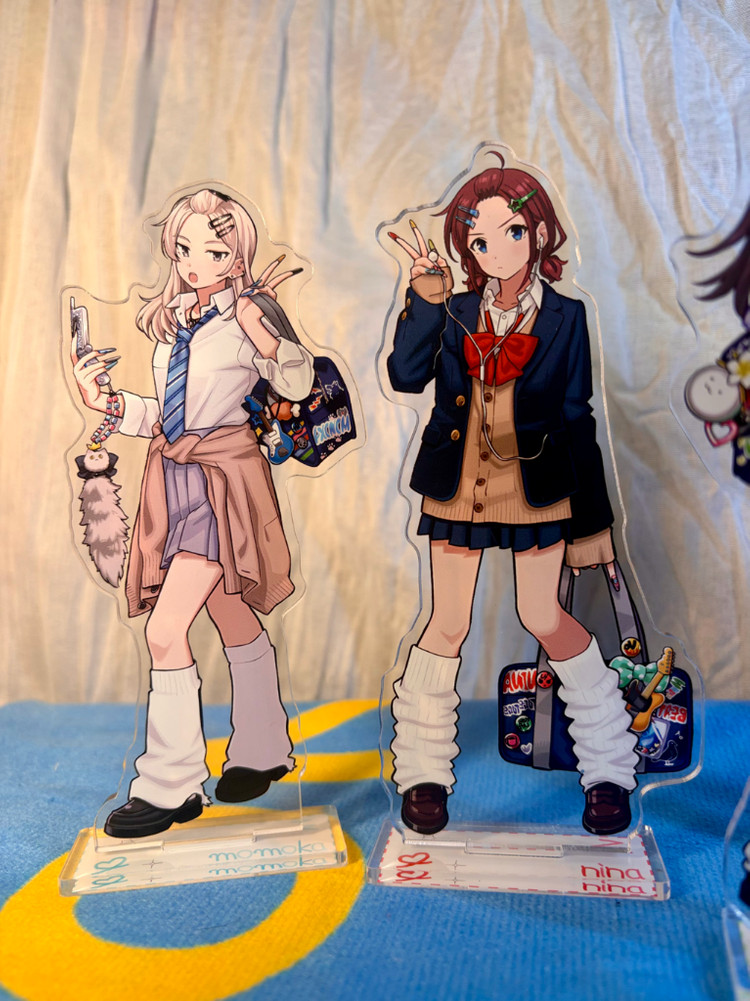 걸즈밴드크라이 아크릴스탠드 피규어--5