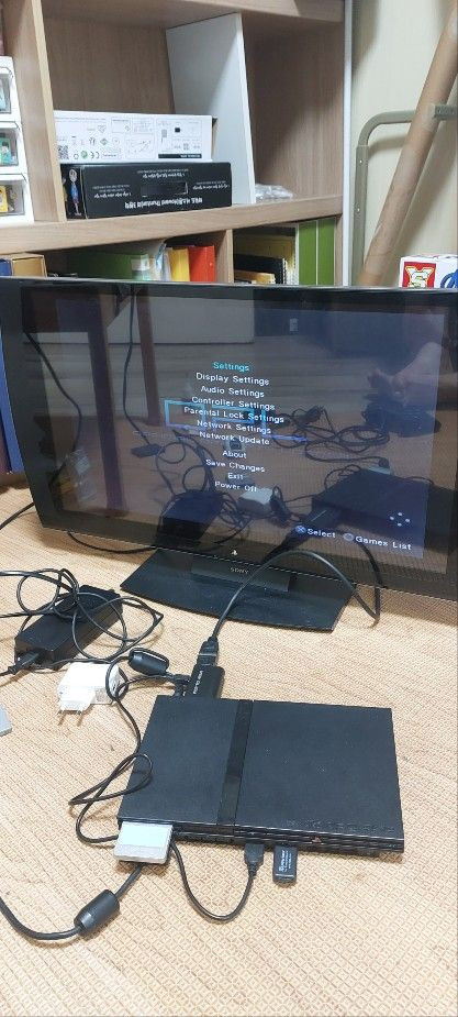 PS2 플스2 정품 메모리 8MB FMCB 포함 이미지