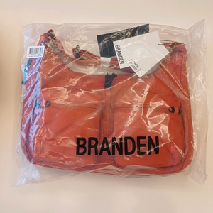 (미개봉) 브랜든 세이프 플러스 크로스백 딥 오렌지