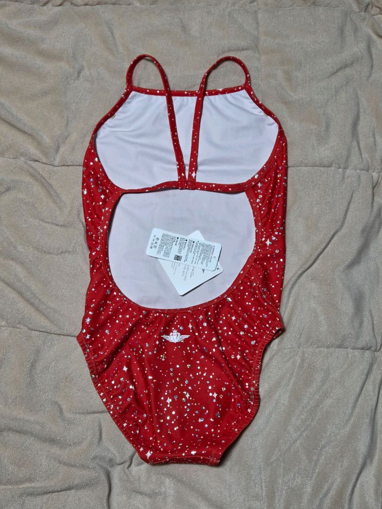 제이커스 샤이니퀸 레드 85m 수영복--1