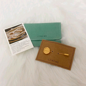 (새제품) 르메메 실링 브로치 핀