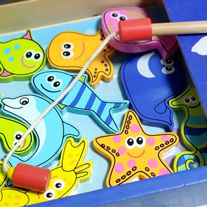 원목 낚시놀이 장난감