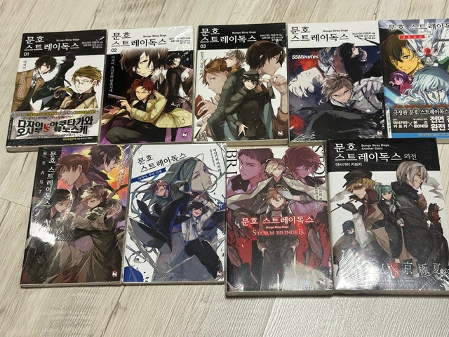 라이트노벨(라노벨) 재고 정리합니다. 게시글 보고 연락주세요(성각의 용기사,--5