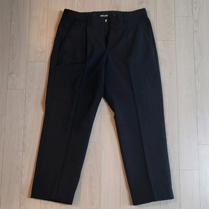 (깨끗한 중고)기모 고급 신사 바지 33인치. 진한 청색