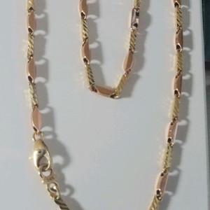 14k목걸이35cm여분줄2cm1.7돈 이미지