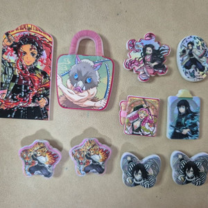 귀멸의 칼날 캐릭터 비즈 세트